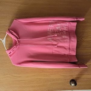 American Eagle Outfitters Pink Hoodie Size Large